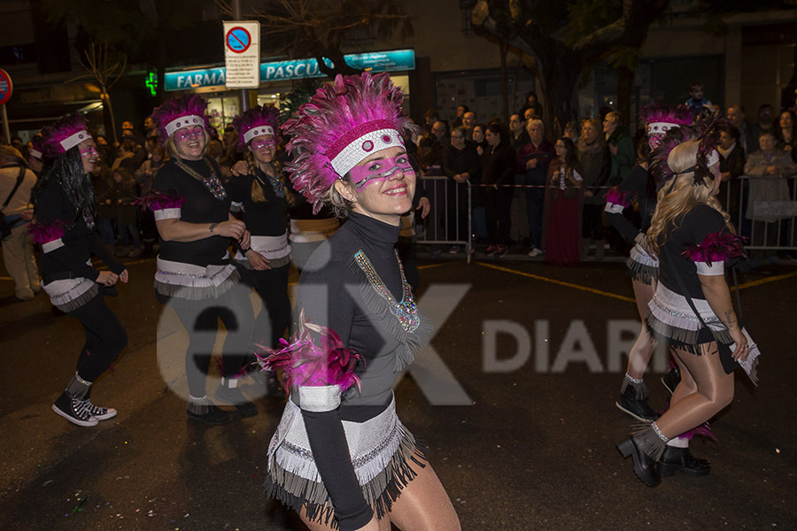 Rua del Carnaval de Les Roquetes del Garraf 2017